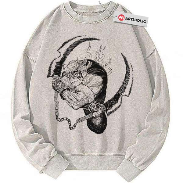 Tengen Uzui Sweatshirt, Demon Slayer Sweatshirt, Anime Sweatshirt, Vintage Sweater