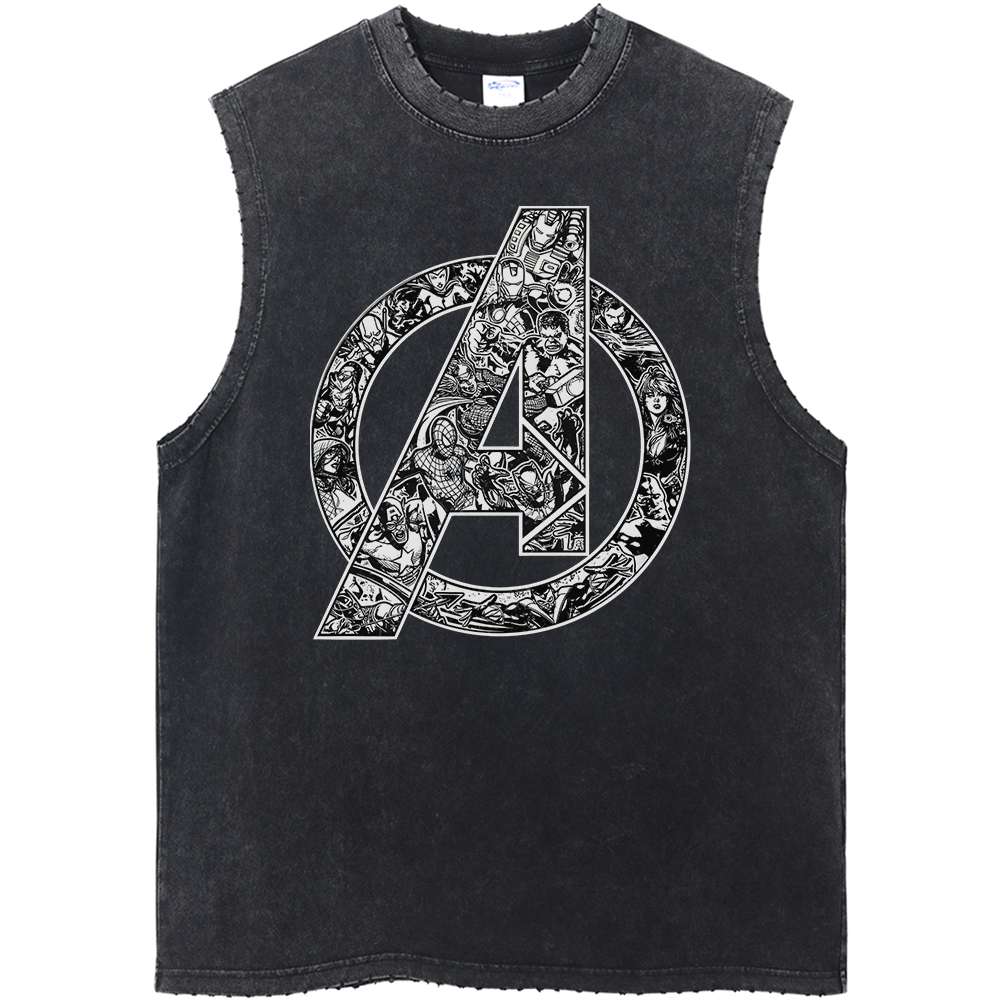 The Avengers Marvel Comics Vintage Unisex Tank Top