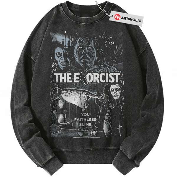 The Exorcist Sweatshirt, Halloween Sweatshirt, Horror Sweatshirt, Vintage Sweater