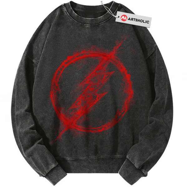 The Flash Sweatshirt, DC Comics Sweatshirt, Vintage Sweater