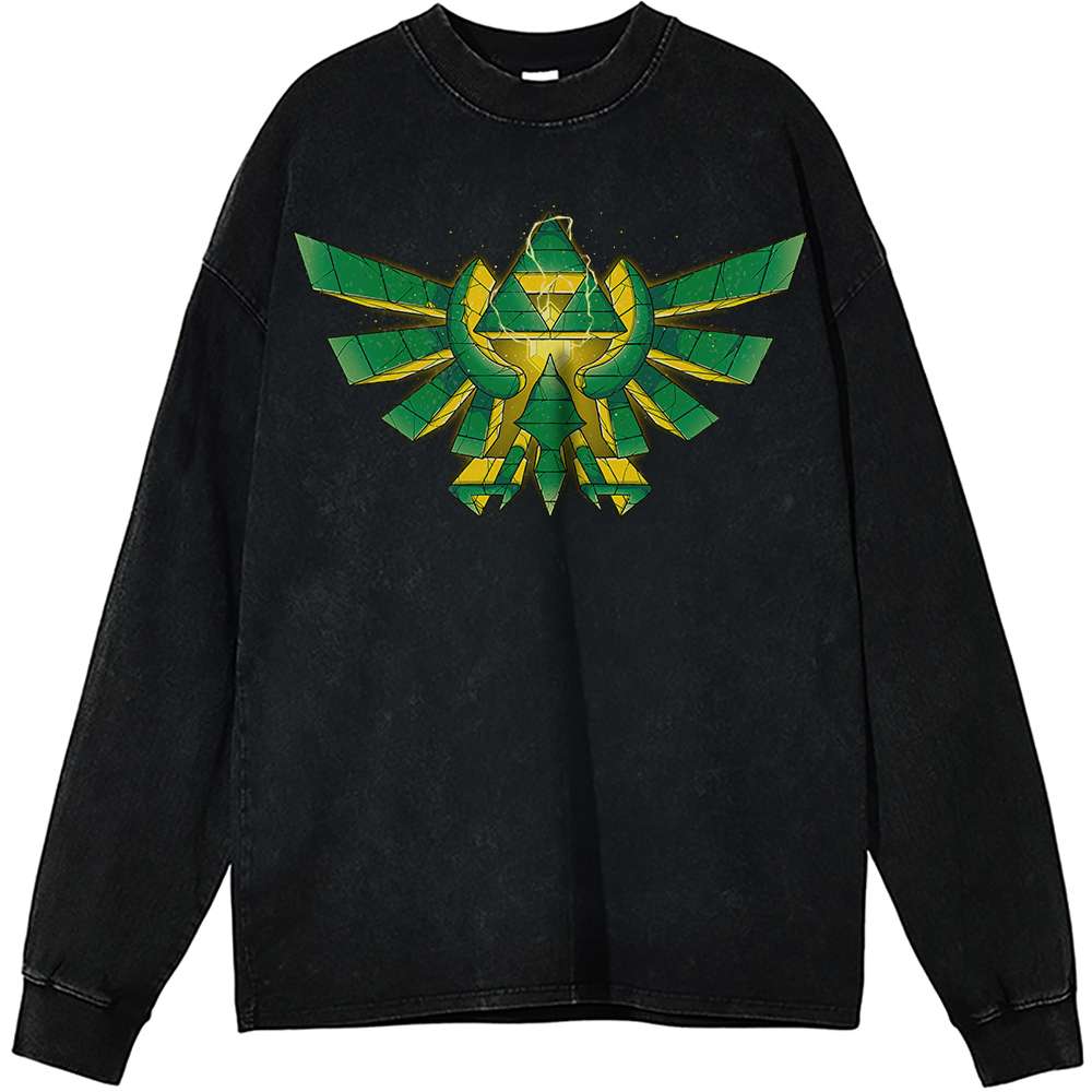 The Legend of Zelda Long Sleeve, Game Long Sleeve, Vintage Long Sleeve Tee