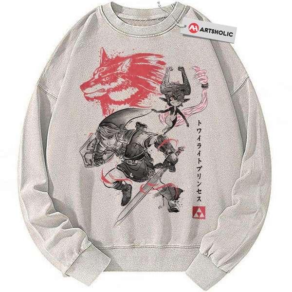 The Legend of Zelda: Twilight Princess Sweatshirt, Game Sweatshirt, Vintage Sweater