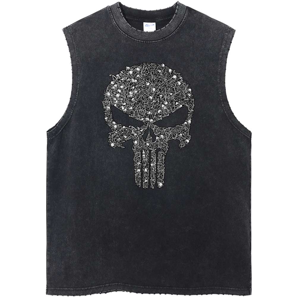 The Punisher Marvel Comics Vintage Unisex Tank Top