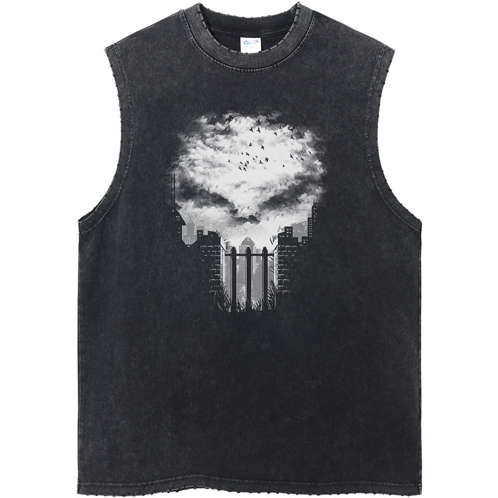 The Punisher Marvel Comics Vintage Unisex Tank Top