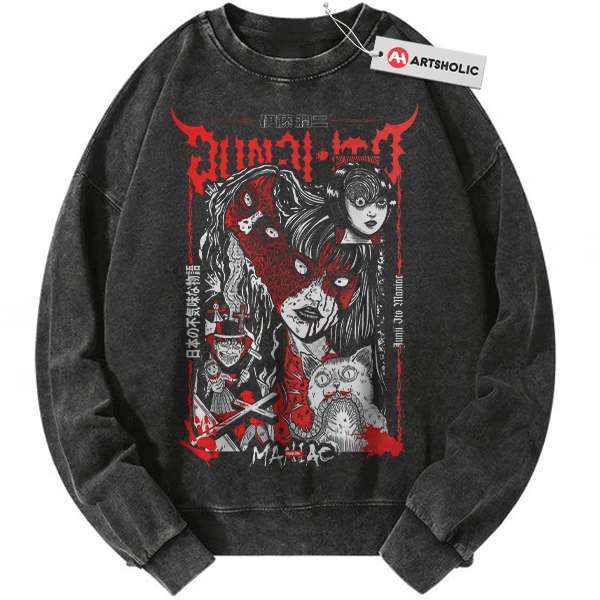 Tomie Sweatshirt, Junji Ito Collection Sweatshirt, Anime Sweatshirt, Vintage Sweater