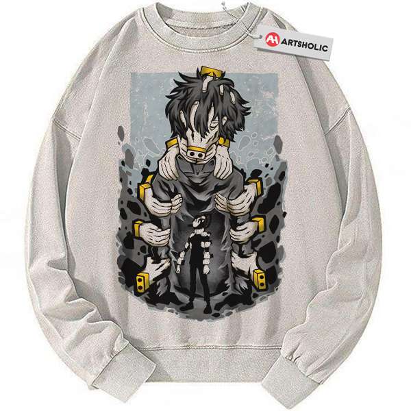 Tomura Shigaraki Sweatshirt, My Hero Academia Sweatshirt, MHA Sweatshirt, Anime Sweatshirt, Vintage Sweater