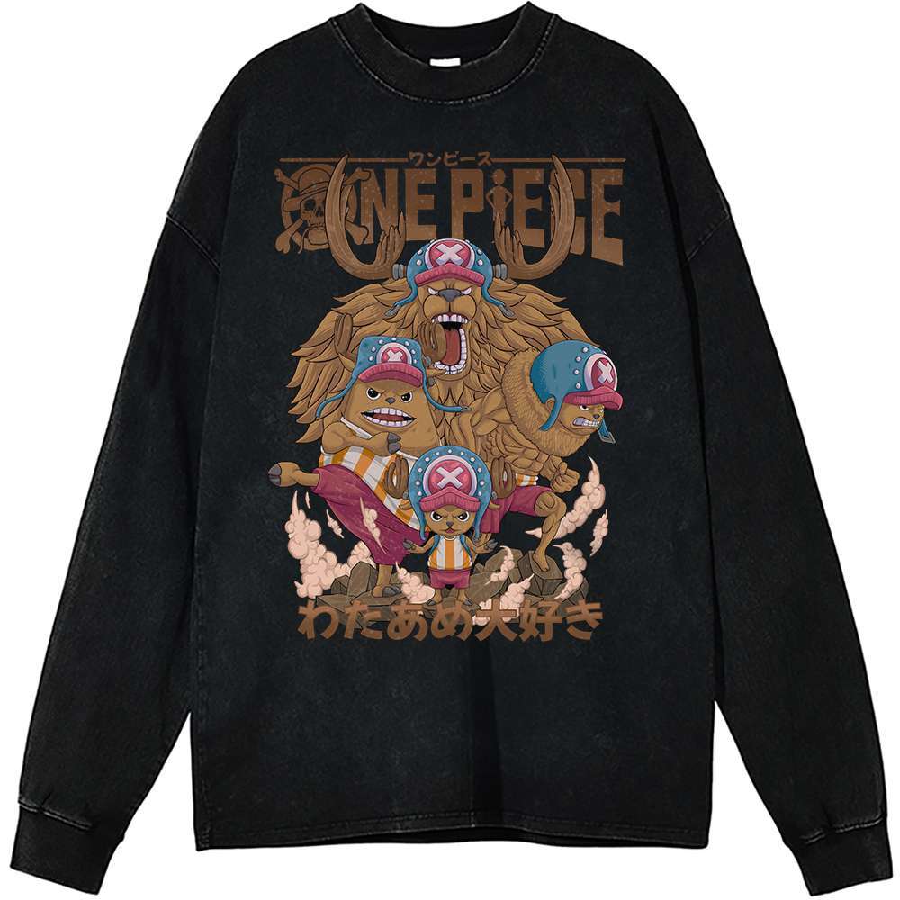 Tony Tony Chopper Long Sleeve, One Piece Long Sleeve, Anime Long Sleeve, Vintage Long Sleeve Tee