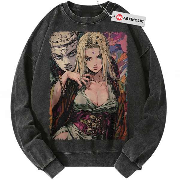 Tsunade Senju Sweatshirt, Naruto Sweatshirt, Anime Sweatshirt, Vintage Sweater