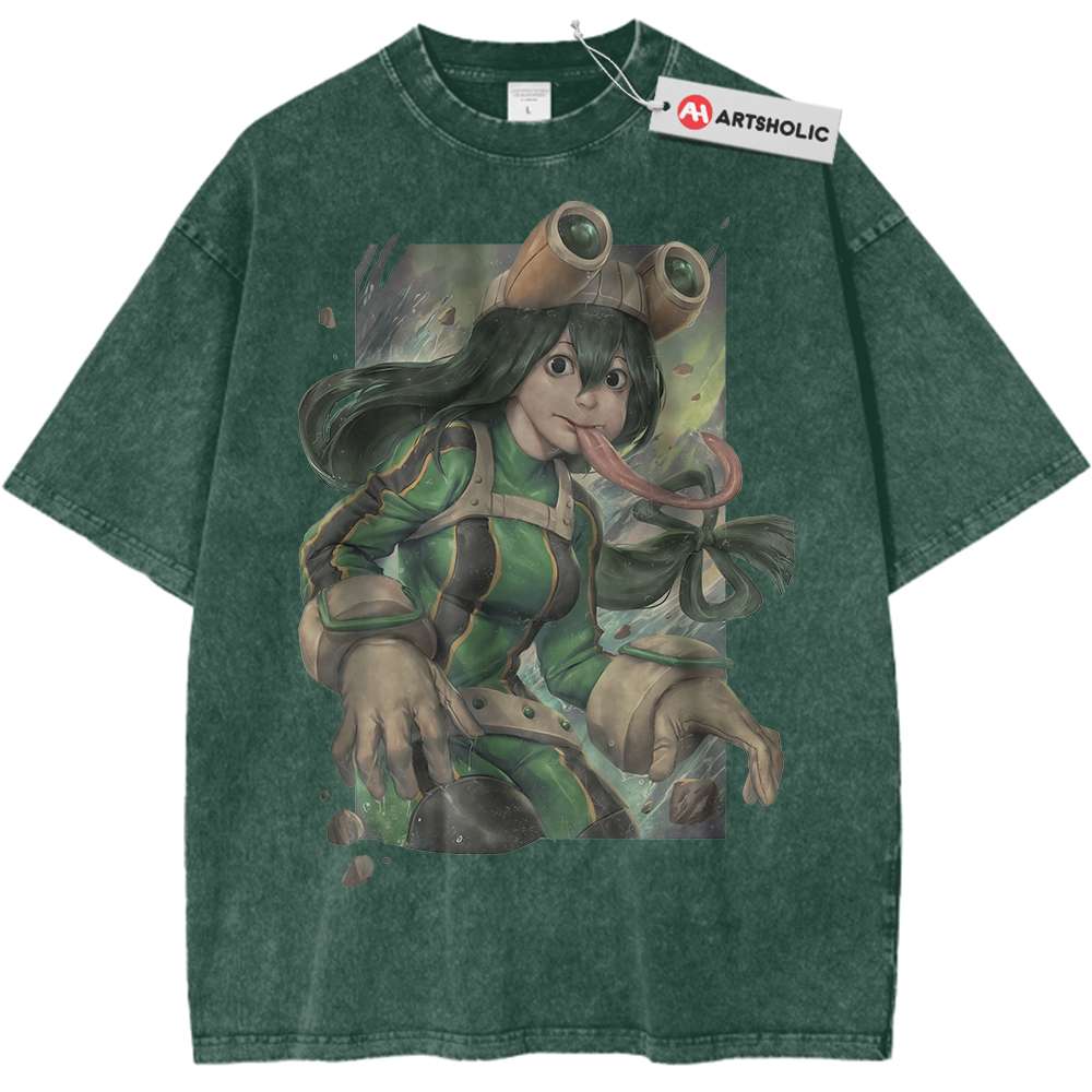 Tsuyu Asui Shirt, My Hero Academia Shirt, MHA Shirt, Anime Shirt, Vintage T-Shirt