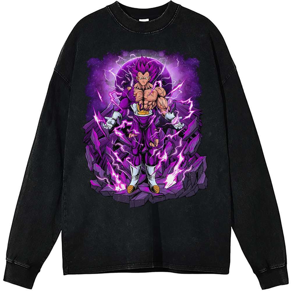 Vegeta Long Sleeve, Dragon Ball Z Long Sleeve, Anime Long Sleeve, Vintage Long Sleeve Tee