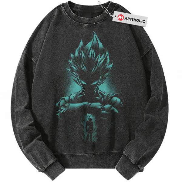 Vegeta Sweatshirt, Dragon Ball Sweatshirt, DBZ Sweatshirt, Anime Sweatshirt, Vintage Sweater