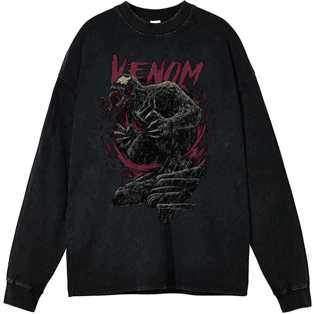 Venom Long Sleeve, Marvel Comics Long Sleeve, Vintage Long Sleeve Tee