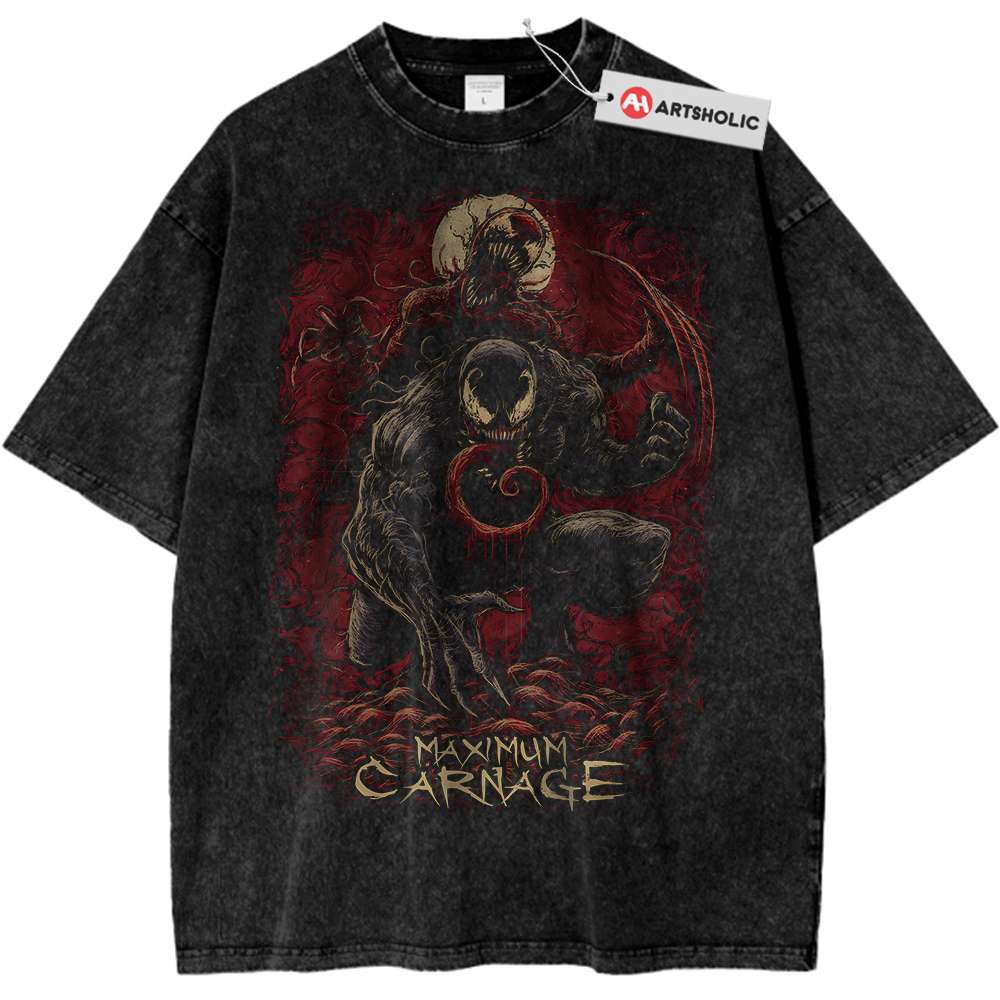 Venom vs Carnage Shirt, Carnage Shirt, Venom Shirt ,Marvel Vintage Tee