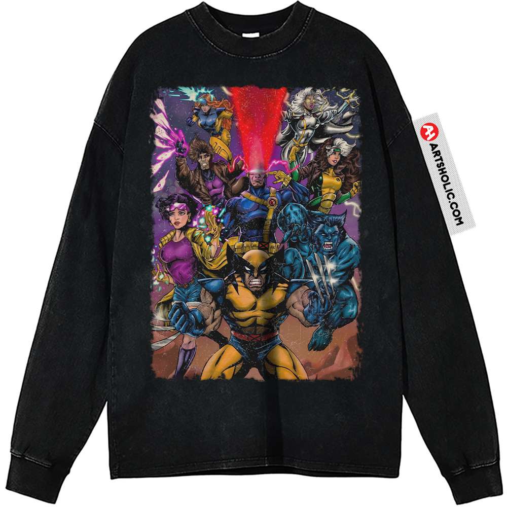 Wolverine Long Sleeve, Gambit Long Sleeve, Storm Long Sleeve, X-Men Long Sleeve, Marvel Comics Long Sleeve, Long Sleeve Tee