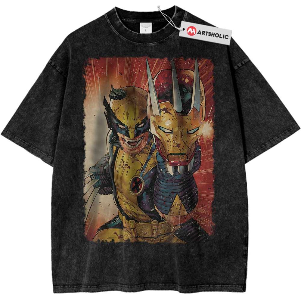 Wolverine Shirt, X-Men Shirt, Marvel Comics Shirt, Vintage T-Shirt