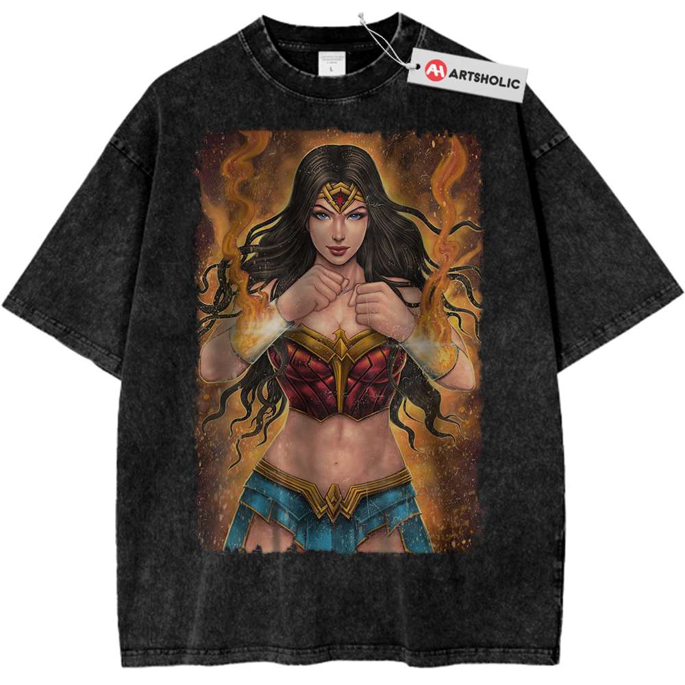 Wonder Woman Shirt, DC Comics Shirt, Vintage Tee