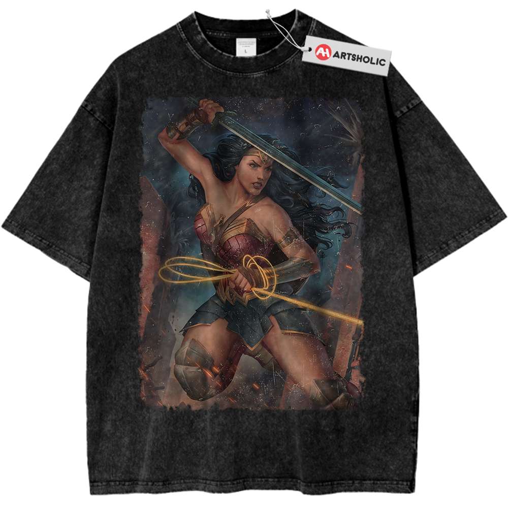 Wonder Woman Shirt, DC Comics Shirt, Vintage Tee