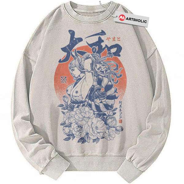 Yamato Sweatshirt, One Piece Sweatshirt, Anime Sweatshirt, Vintage Sweater