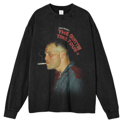 Zach Bryan, Singer Long Sleeve Tee, Long Sleeve Tee