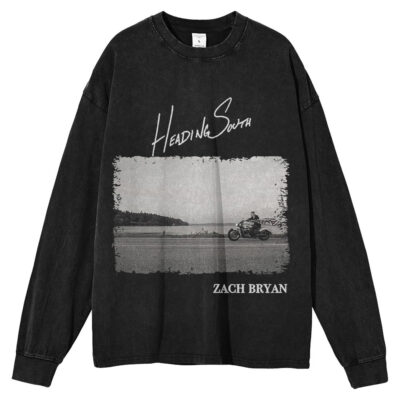 Zach Bryan, Singer Long Sleeve Tee, Long Sleeve Tee