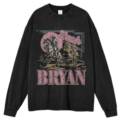 Zach Bryan, Singer Long Sleeve Tee, Long Sleeve Tee