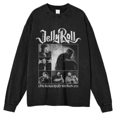 Jelly Roll, Singer Long Sleeve Tee, Long Sleeve Tee