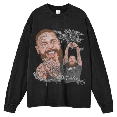 Post Malone, Rapper Long Sleeve Tee, Long Sleeve Tee