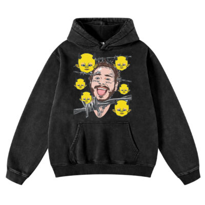 Post Malone, Rapper Vintage Hoodie, Vintage Hoodie