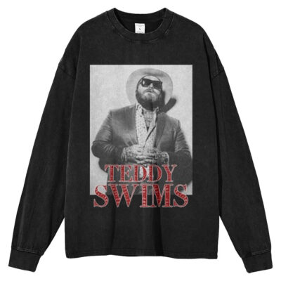 Teddy Swims, Singer Long Sleeve Tee, Long Sleeve Tee