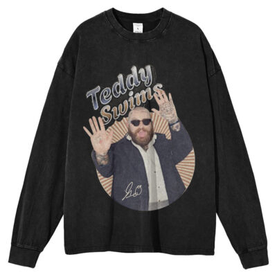 Teddy Swims, Singer Long Sleeve Tee, Long Sleeve Tee