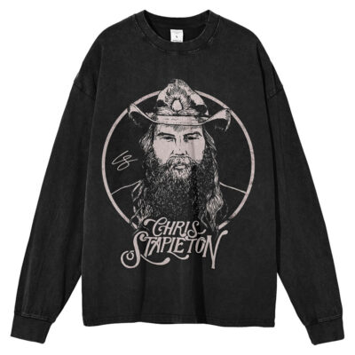 Chris Stapleton, Singer Long Sleeve Tee, Long Sleeve Tee