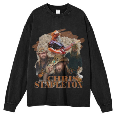 Chris Stapleton, Singer Long Sleeve Tee, Long Sleeve Tee