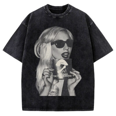 Lady Gaga, Singer Vintage Tee, Vintage Tee