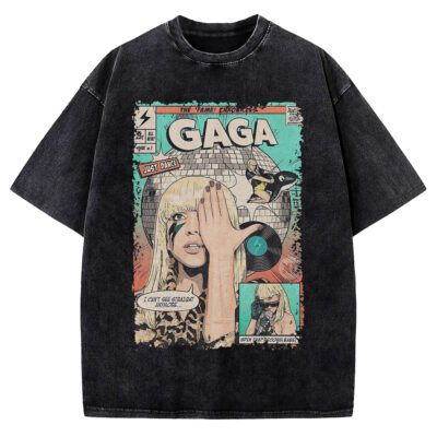 Lady Gaga, Singer Vintage Tee, Vintage Tee