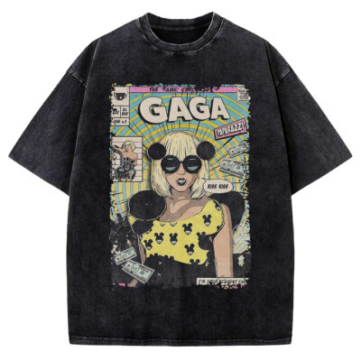 Lady Gaga, Singer Vintage Tee, Vintage Tee