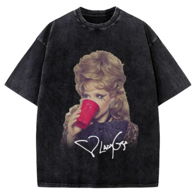 Lady Gaga, Singer Vintage Tee, Vintage Tee