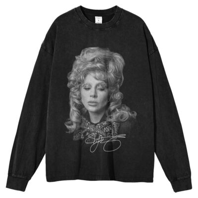 Lady Gaga, Singer Long Sleeve Tee, Long Sleeve Tee