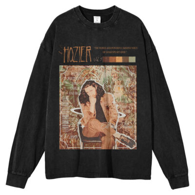 Hozier, Singer Long Sleeve Tee, Long Sleeve Tee