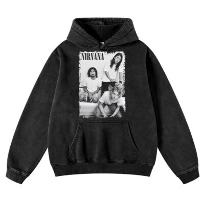 Nirvana, Band Vintage Hoodie, Vintage Hoodie