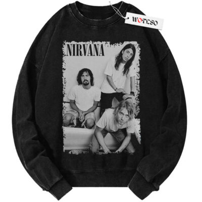 Nirvana, Band Vintage Sweater, Vintage Sweater