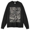 Nirvana, Band Long Sleeve Tee, Long Sleeve Tee