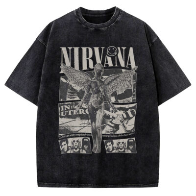 Nirvana, Band Vintage Tee, Vintage Tee