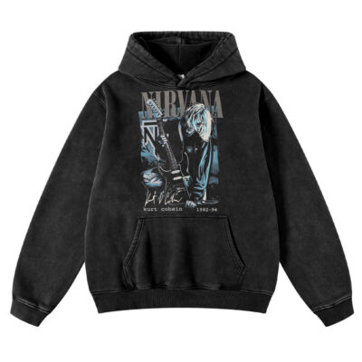 Nirvana, Band Vintage Hoodie, Vintage Hoodie