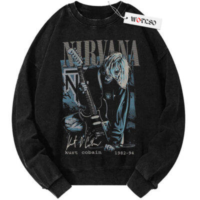 Nirvana, Band Vintage Sweater, Vintage Sweater