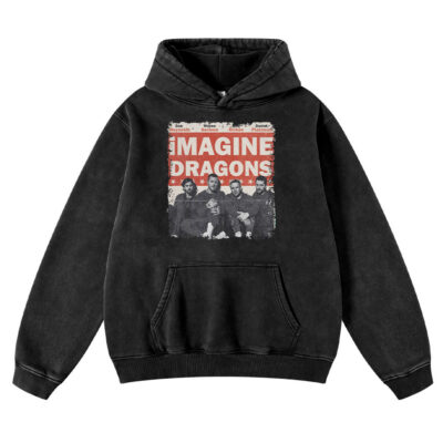 Imagine Dragons, Band Vintage Hoodie, Vintage Hoodie