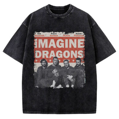 Imagine Dragons, Band Vintage Tee, Vintage Tee