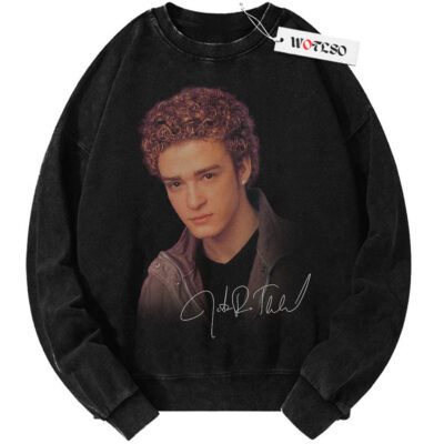 Justin Timberlake, Singer Vintage Sweater, Vintage Sweater