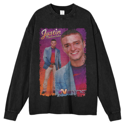 Justin Timberlake, Singer Long Sleeve Tee, Long Sleeve Tee