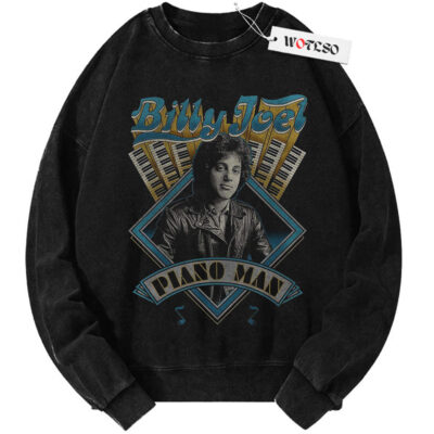 Billy Joel, Singer Vintage Sweater, Vintage Sweater