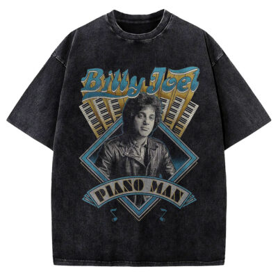 Billy Joel, Singer Vintage Tee, Vintage Tee